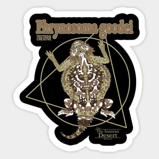 Phrynosoma goddei Sticker